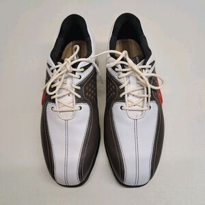 Nike Air Zoom Elite Golf Shoes Leather 317478-162 Men's Sz 8.5 M